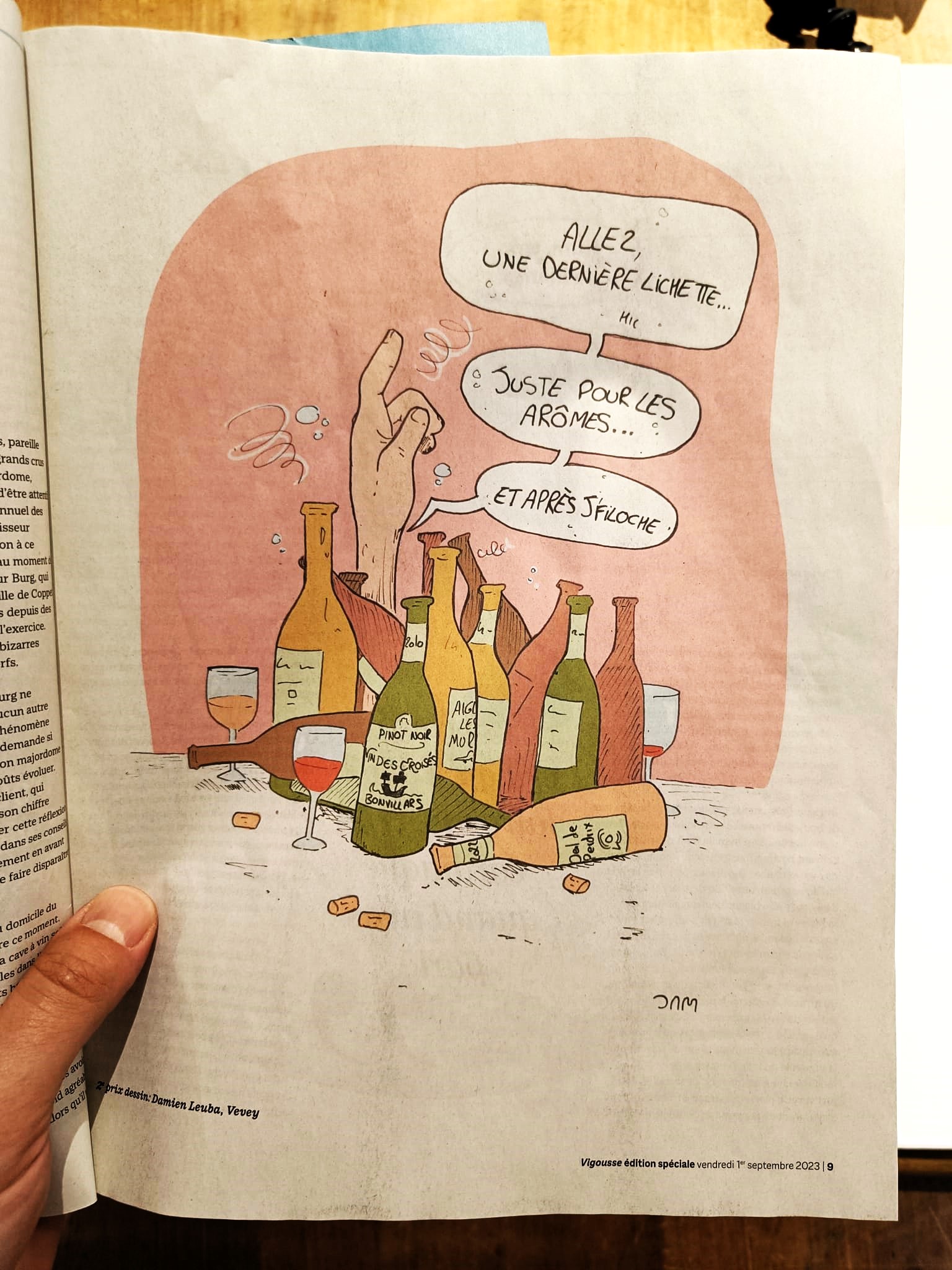 vigousse magazine concours dessin de presse humour suisse semaine du goût romand