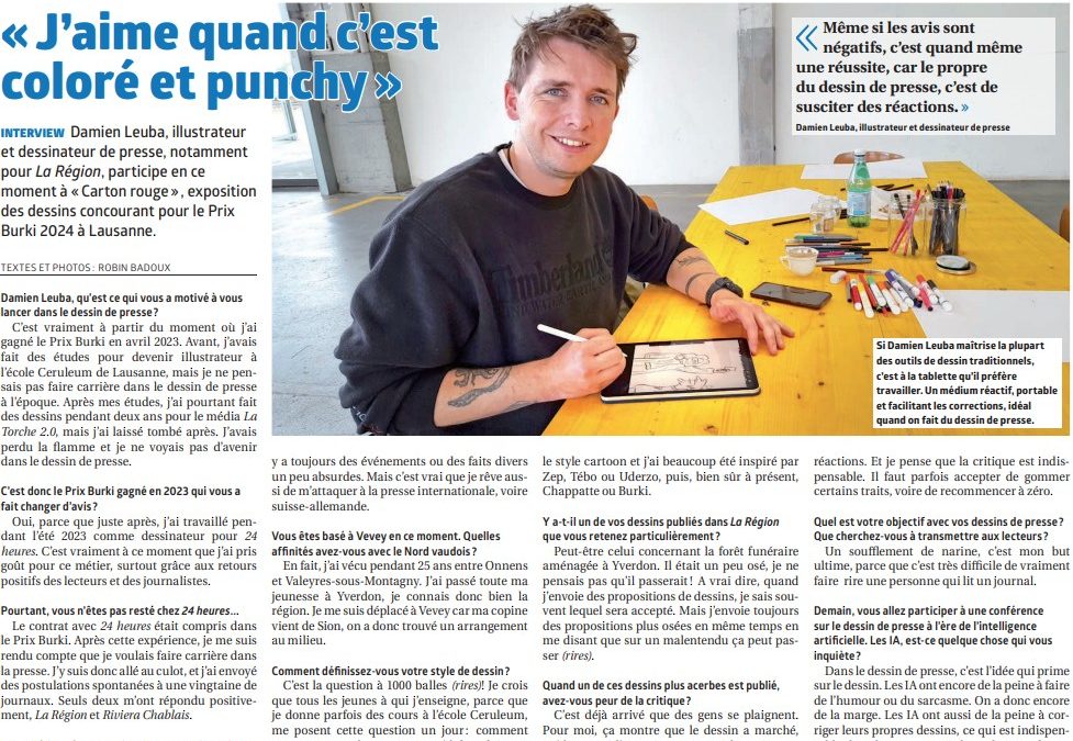 Interview du Jour Bonjour