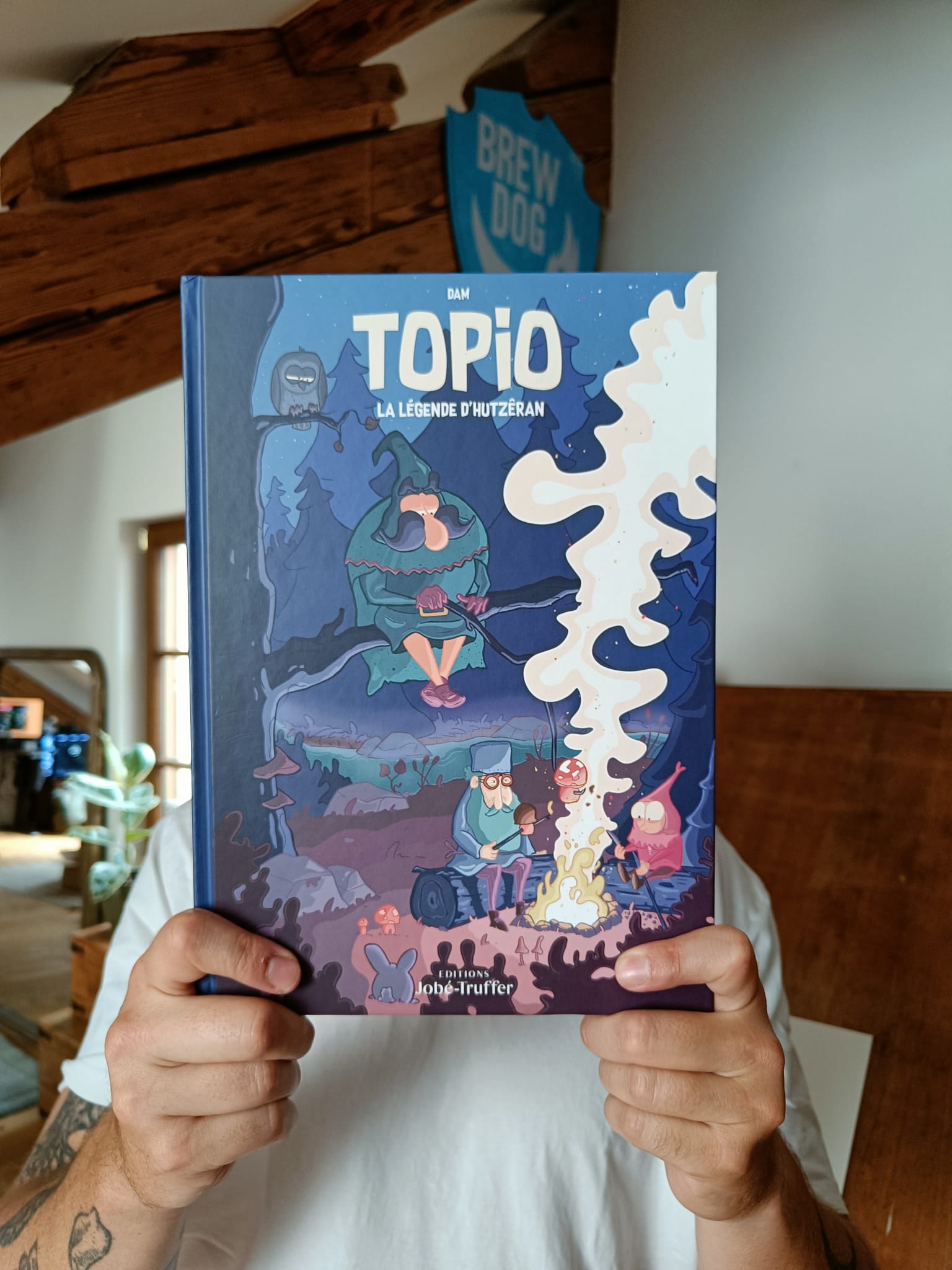 Topio, la légende d'Hutzêran. BD Tome 1.