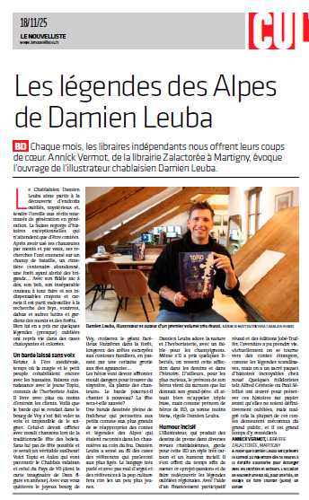 interview le nouvellistedamien leuba pour topio, la légende d'hutzêran