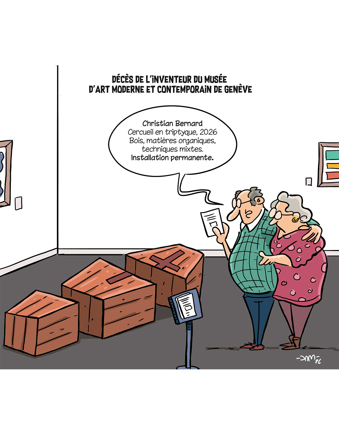 acheter un dessin de presse réalisé par DAM